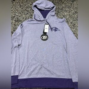 Baltimore Ravens Darius Rucker Collection Fanatics Tonal Knit Hoodie Mens Medium